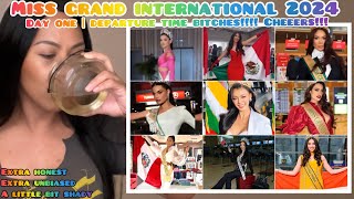 Reaction  Miss Grand International 2024 DAY 1  its departure time btchs [upl. by Nally720]