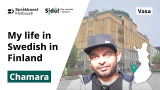 Sidu Chamara from Sri Lanka  My life in Swedish in Finland [upl. by Kendra]