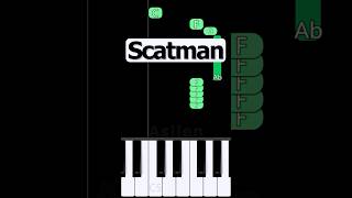 how to play quotScatmanquot skibabopbadopbop on piano [upl. by Fidelis]