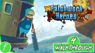 Patchwork Heroes FULL WALKTHROUGH Gameplay HD PSP  NO COMMENTARY  PART 4 [upl. by Haldi393]