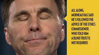 Bill Morneau’s conflict of interest controversy [upl. by Ahgiela]