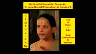 Ramanujan Attitude Status🔥The Greatest Mathematician Of India😈  The Man Who Know infinity shorts​ [upl. by Llevra78]