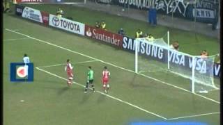 Olimpia de Paraguay 2 Santa Fe 0 Relato Bruno Pont Copa Libertadores 2013 Los goles 272013 [upl. by Harrus]