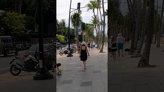 Pattaya Beach Walking ytshorts [upl. by Ifar]