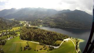 Paragliding Lake Bohinj  flight from Vogar [upl. by Catarina]