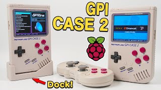 This Amazing Pi CM4 Handheld Has a Dock  GPI Case 2 Review [upl. by Ginsberg]