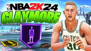 Best Shooting Badges on NBA 2K24  How to Shoot Claymore Badge Test [upl. by Nikola802]