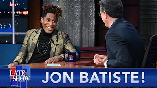 5x GRAMMY Winner Jon Batiste Comes Home To The Late Show [upl. by Marys]