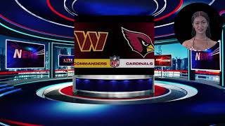 Washington Commanders vs Arizona Cardinals Recap 2024 [upl. by Nashoma]