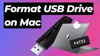 How to Format USB Pen Drive on Mac  Format USB Drive on Mac [upl. by Cade]