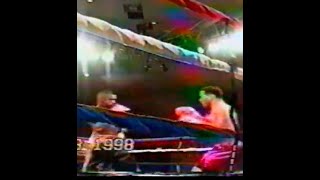 Mark Lanton Fights  2nd pro fight  18 August 1998 [upl. by Atterbury]