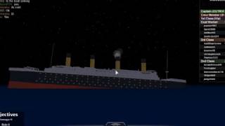 Roblox Titanic time lapse [upl. by Nylegna]