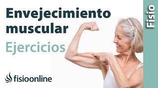 5️⃣ EJERCICIOS para PREVENIR el ENVEJECIMIENTO muscular 💥 [upl. by Yetty]