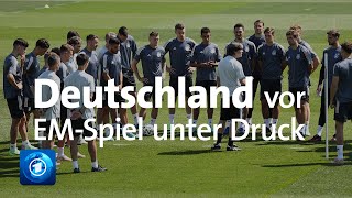 FußballEM Deutschland vor dem Spiel gegen Portugal [upl. by Barnett]