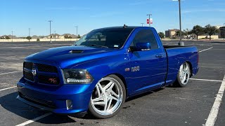 Ram RT on billets Reklez Suspension 3 in link coil overs [upl. by Nanyt]