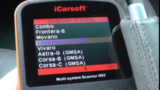 diagnostic opel tous systèmes icarsoft [upl. by Ater284]