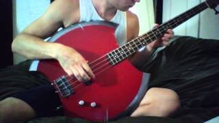 Marceline Axe Bass Game of Thrones Intro Bass Cover Working Playable from Adventure Time [upl. by Neelie]