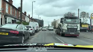 South Yardley Driving Test Route 5  South Yardley Birmingham England [upl. by Eustazio512]