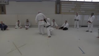 Judo with Bob Rea Back to Basics  13 Knee wheel amp Osoto gari [upl. by Mahau]