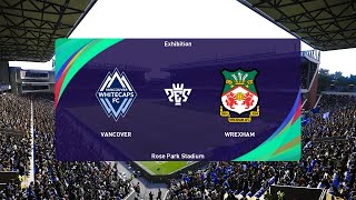 Vancouver Whitecaps vs Wrexham 28072024 Club Friendlies PES 2021 [upl. by Agustin565]