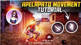 ApelapatoGo Movement Trick Tutorial  Movement Speed Trick  Apelapato Trick  Free Fire  FF [upl. by Nyrehtac]