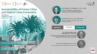 Webinars BIG Series 11 “Sustainability of Future Cities and Digital Urban Economicsquot [upl. by Byers295]