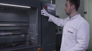 Xmatic How to detect consumables automatically on Xmatic  grinding and polishing machine [upl. by Anrym549]