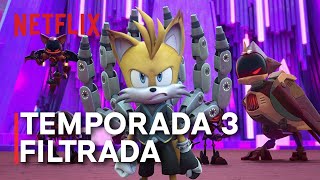 SE FILTRO LA TEMPORADA 3 DE SONIC PRIME  NINE CONTRA EL UNIVERSO [upl. by Edyaw]