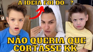 Andressa Suita fala sobre novo VISUAL dos FILHOS e de quem foi a decisão dela ou do Gusttavo [upl. by Mccreery]