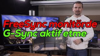 AMD FreeSync monitörde Nvidia GSync nasıl açılır [upl. by Bush]