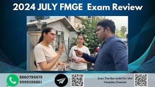 2024 JULY FMGE  Exam Review directly From Students With Dr Ashwani Ranjan [upl. by Yancy]