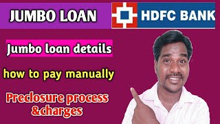 hdfc bank jumbo loan payment online  hdfc bank jumbo loan  by Telugu earning tips [upl. by Lonee]