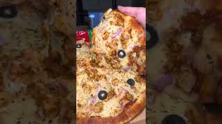 quotUltimate Pizza with burger 🍔 ASMR Mukbang 🍕  Crunchy Cheesy Deliciousquot [upl. by Ataeb]