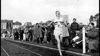 Bannister recalls the day he conquered the fourminute mile [upl. by Eyllek]