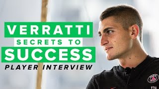 BECOME A BETTER MIDFIELDER  how to improve as a small football player  Verratti interview [upl. by Schiffman]