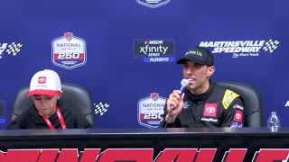 Aric Almirola claims another NASCAR Xfinity win at Martinsville [upl. by Haiacim]