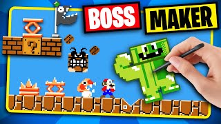 I made everything an enemy  Mario Boss and Enemy Maker Mario Multiverse [upl. by Eulalia873]