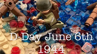 WW2 DDay Lego moc [upl. by Anerev]