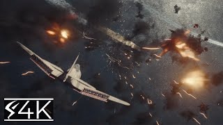 Midway Scene All Arial Attack Scenes 2019 4K UHD [upl. by Anad]