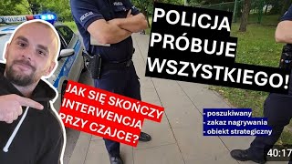 POLICJANCI PRÓBUJĄ OHYDNIE PODEJSC AUDYT OBYWATELSKI  ANALIZA [upl. by Otilesoj]