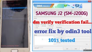 Samsung j2 J200G dm verify verification fail [upl. by Sheena742]