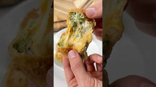 Crispy Broccoli amp Cheddar Bites 😋🥦🧀 [upl. by Dennard498]