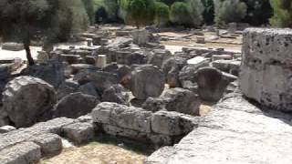 Zeuss Temple in Olympia Greece [upl. by Madelin]