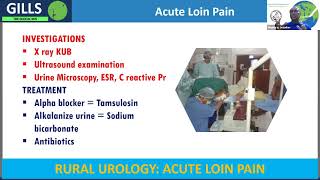 Summary on Lecture 18 Urology Emergencies for Rural Surgeons [upl. by Marvel]