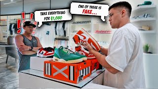 Spending 14250 On Sneakers in 20 Minutes [upl. by Ylac554]