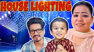 Ghar Ki Lighting Mein Pura Din Lag Gaya 😲😅  Bharti Singh  Haarsh Limbachiyaa  Golla [upl. by Grefer798]