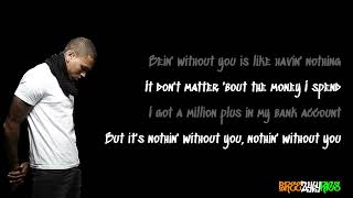 Chris Brown  Nothing Without You LYRIC VIDEO [upl. by Jenni]