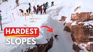 Top 7 Hardest Ski Runs in North America [upl. by Chace]