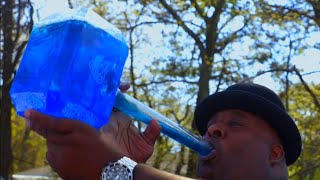 Mtn Dew Summer Freeze Thors Hammer Chug in UNDER A MINUTE [upl. by Aikahs]