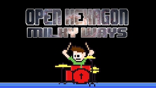 Open Hexagon  Milky Ways Apeirogon Drum Cover  The8BitDrummer [upl. by Nyrmak335]